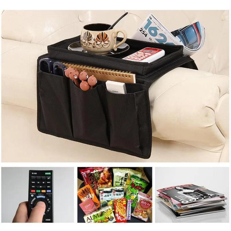 6 - Pocket Sofa Remote Control Organizer Bag: Armrest Storage Solution - Sofa Organizer - Global Vendor - 6 - Pocket Sofa Remote Control Organizer Bag: Armrest Storage Solution - Global Vendor - 