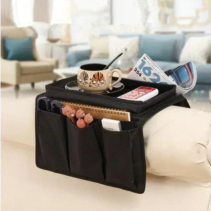 6 - Pocket Sofa Remote Control Organizer Bag: Armrest Storage Solution - Sofa Organizer - Global Vendor - 6 - Pocket Sofa Remote Control Organizer Bag: Armrest Storage Solution - Global Vendor - 