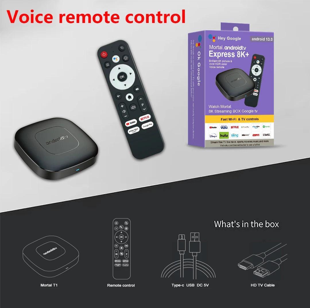 Android 13 Smart TV Stick H313: 8K Quad - Core Media Player with Dual WiFi & Voice Remote - Wireless TV Receiver - Global Vendor - Android 13 Smart TV Stick H313: 8K Quad - Core Media Player with Dual WiFi & Voice Remote - Global Vendor - 