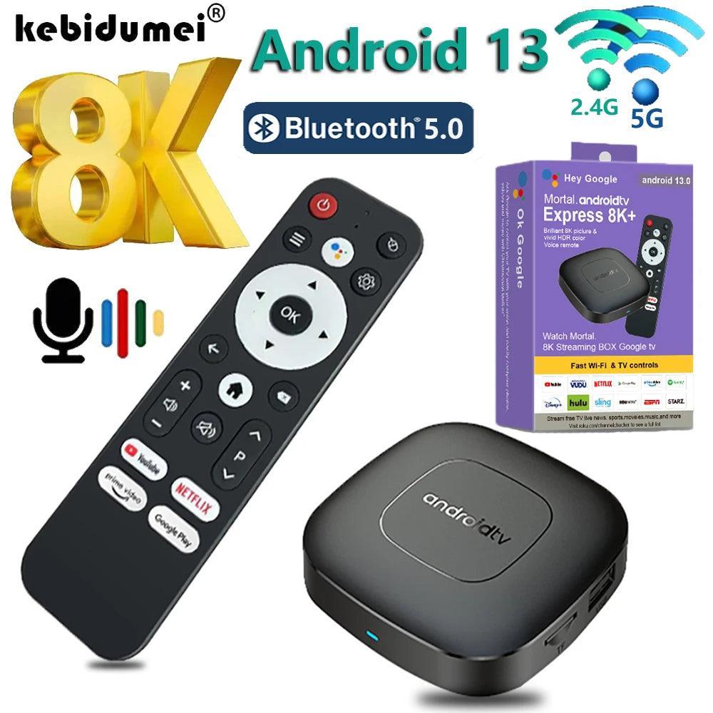 Android 13 Smart TV Stick H313: 8K Quad - Core Media Player with Dual WiFi & Voice Remote - Wireless TV Receiver - Global Vendor - Android 13 Smart TV Stick H313: 8K Quad - Core Media Player with Dual WiFi & Voice Remote - Global Vendor - 