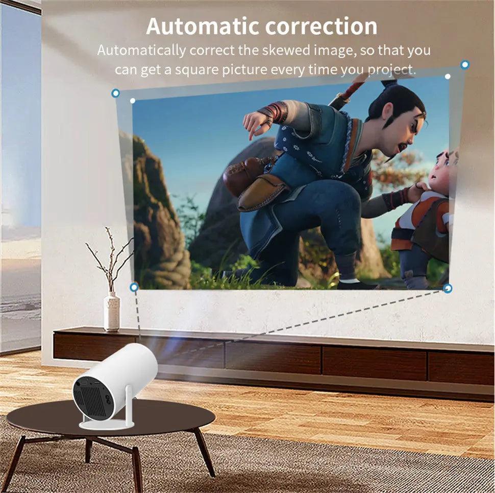 DITONG HY300 Plus HD Mini Projector: 4K Android 11 Portable Cinema - 4K Home Theater Projector - Global Vendor - DITONG HY300 Plus HD Mini Projector: 4K Android 11 Portable Cinema - Global Vendor - 