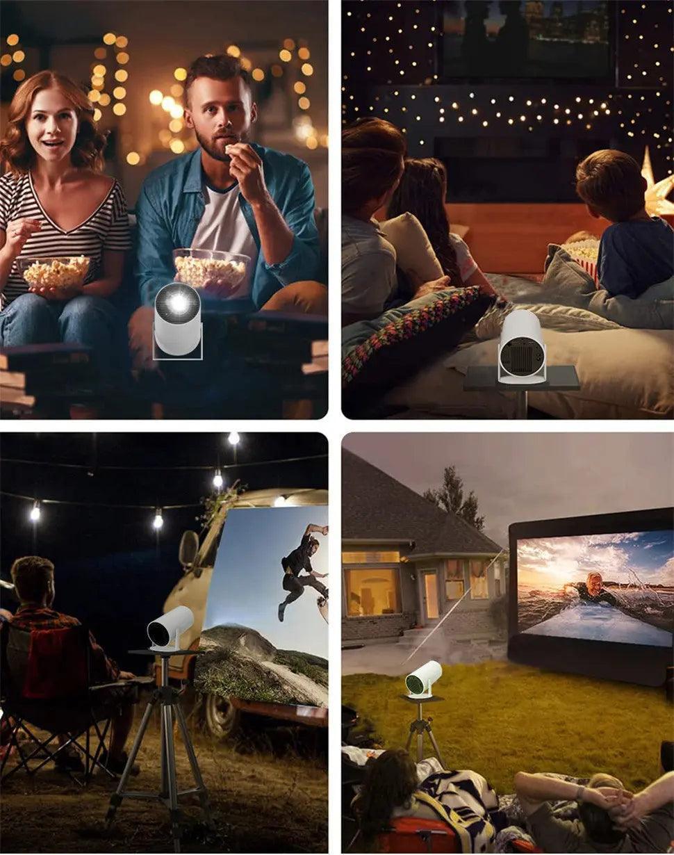 DITONG HY300 Plus HD Mini Projector: 4K Android 11 Portable Cinema - 4K Home Theater Projector - Global Vendor - DITONG HY300 Plus HD Mini Projector: 4K Android 11 Portable Cinema - Global Vendor - 