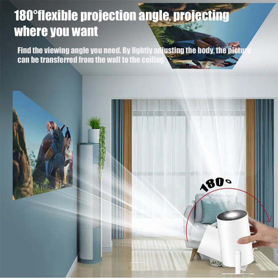 DITONG HY300 Plus HD Mini Projector: 4K Android 11 Portable Cinema - 4K Home Theater Projector - Global Vendor - DITONG HY300 Plus HD Mini Projector: 4K Android 11 Portable Cinema - Global Vendor - 