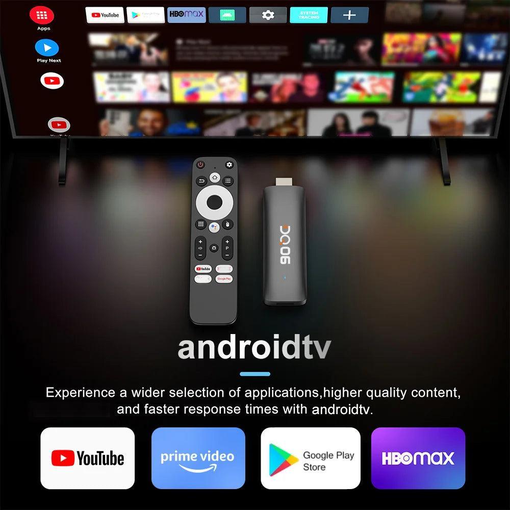 DQ06 ATV Mini TV Stick: Android 12 Streaming Device with H618 - Wireless TV Receiver - Global Vendor - DQ06 ATV Mini TV Stick: Android 12 Streaming Device with Allwinner H618 - Global Vendor - 