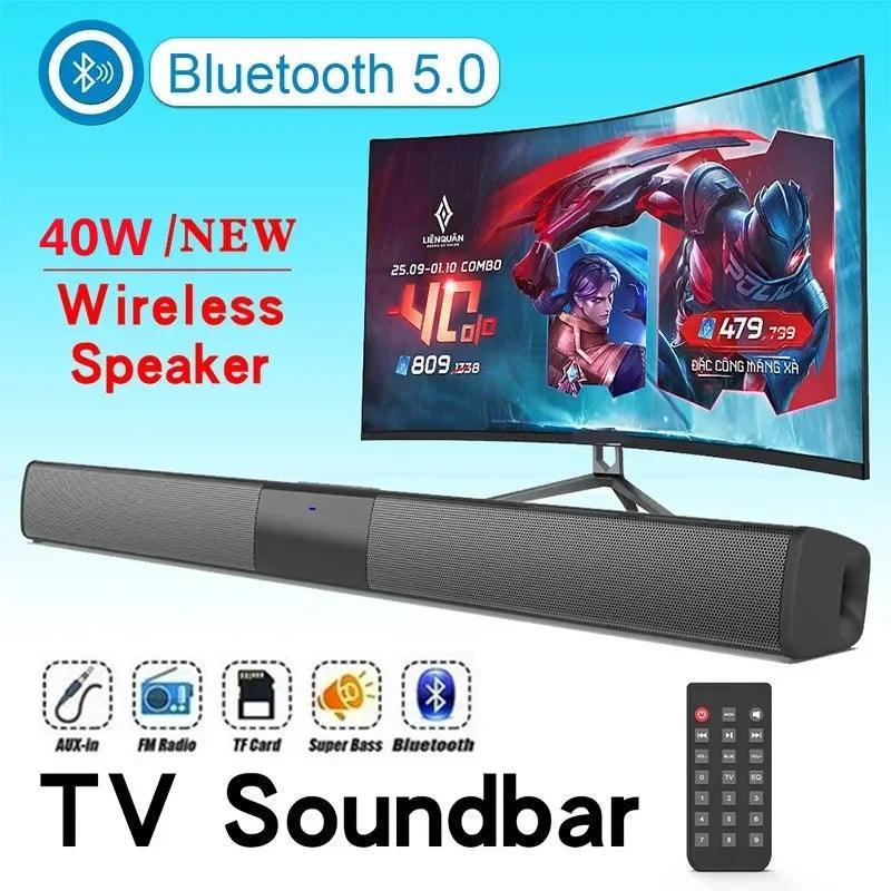 Home Theater Sound System: Bluetooth Speaker with Subwoofer and Soundbar - TV Soundbar - Global Vendor - Home Theater Sound System: Bluetooth Speaker with Subwoofer and Soundbar - Global Vendor - 