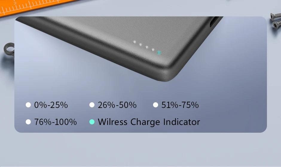 MOVESPEED S05 Magnetic Power Bank 5000mAh 20WPD Wireless Powerbank Slim Portable Battery Charger for iPhone 16 15 Samsung 24 23 - Global Vendor - MOVESPEED S05 Magnetic Power Bank 5000mAh 20WPD Wireless Powerbank Slim Portable Battery Charger for iPhone 16 15 Samsung 24 23 - 