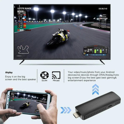 Q6 Android 10 TV Stick: 4K HDR Streaming Device with WiFi 6 - Mini TV Stick - Global Vendor - Q6 Android 10 TV Stick: 4K HDR Streaming Device with WiFi 6 - Global Vendor - 