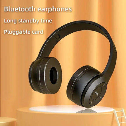 Stereo P47 Headset 5.0 Bluetooth Headset Folding Series Wireless Sports Game Headset for iPhone XiaoMi - Global Vendor - Stereo P47 Headset 5.0 Bluetooth Headset Folding Series Wireless Sports Game Headset for iPhone XiaoMi - 